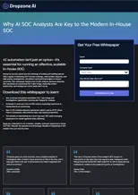 Why AI SOC Analysts Are Key to the Modern In-House SOC